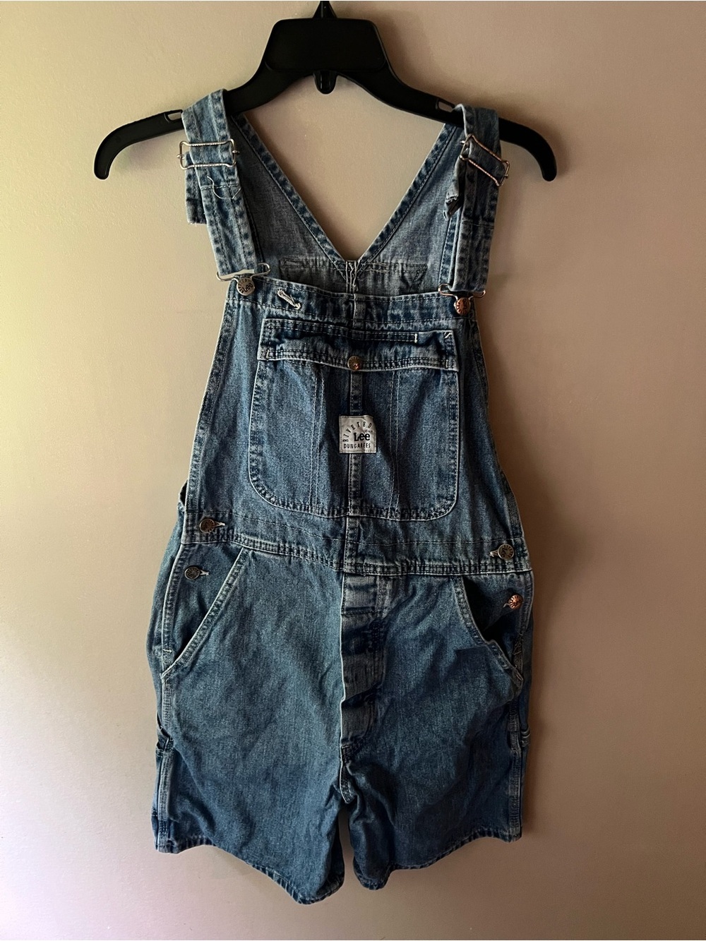 Vintage Riveted Lee Dungarees Carpenter Style Overalls